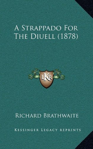 A Strappado For The Diuell (1878) Contemporary literature