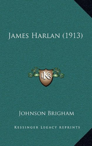 Product Image: James Harlan (1913)