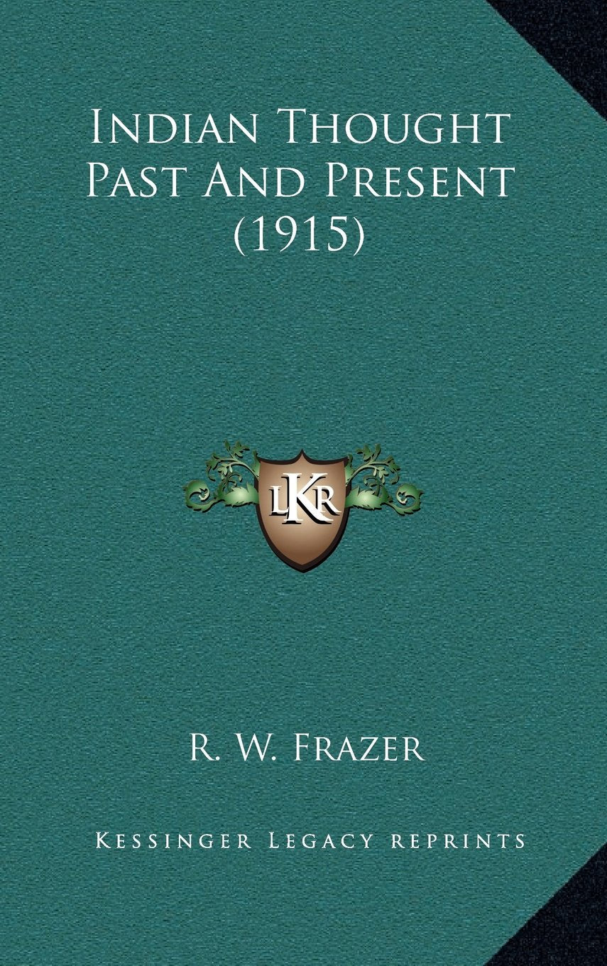 Product Image: Indian Thought Past And Present (1915)