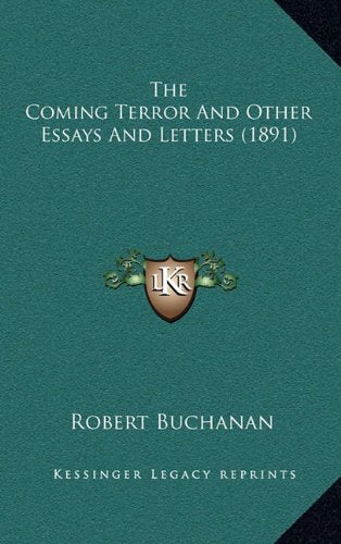 The Coming Terror And Other Essays And Letters (1891) Contemporary literature