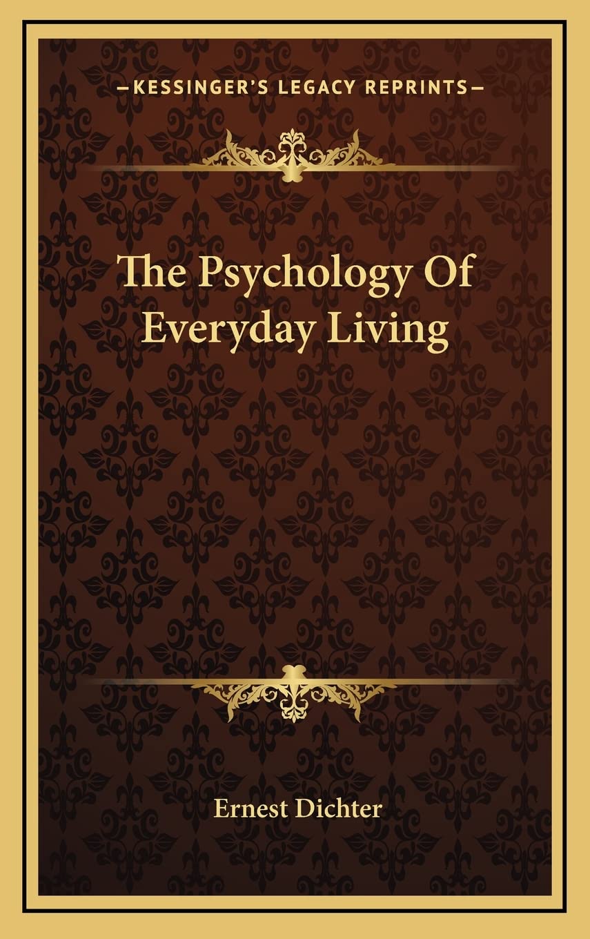 The Psychology Of Everyday Living Contemporary literature