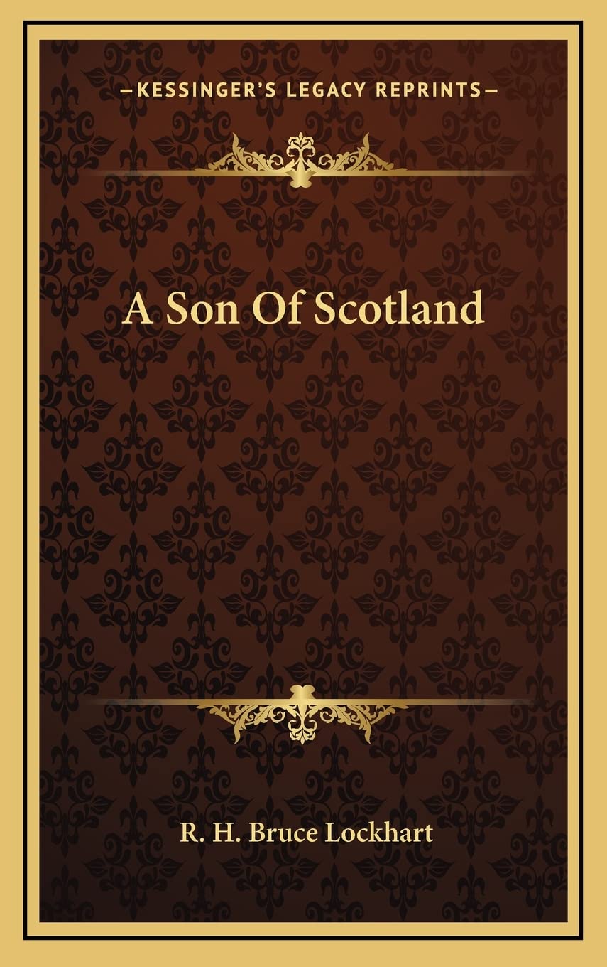 A Son Of Scotland Contemporary literature