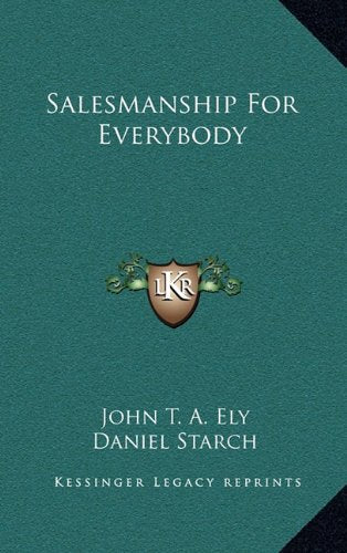 Product Image: Salesmanship For Everybody