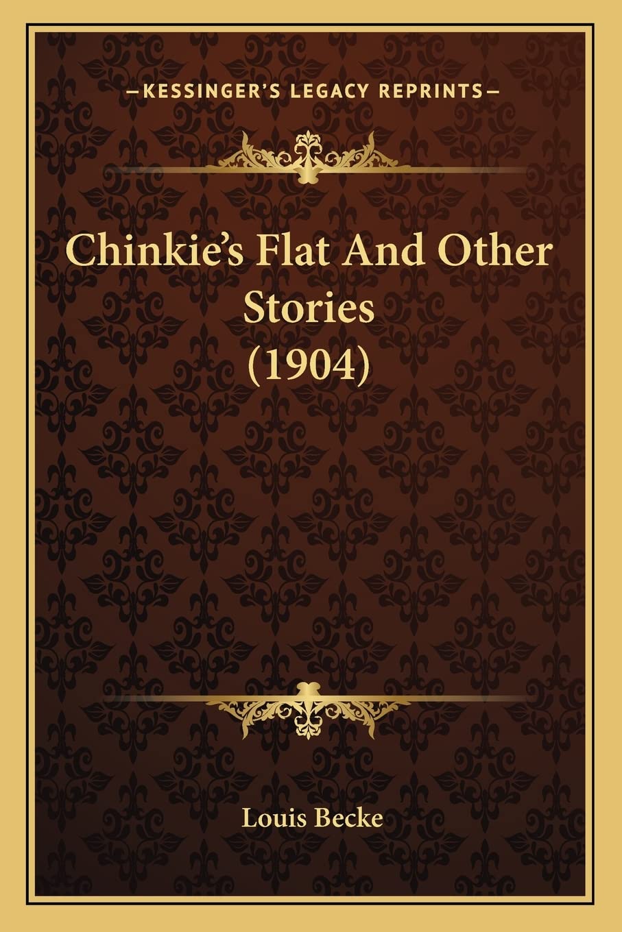 Chinkie's Flat And Other Stories (1904) Contemporary literature
