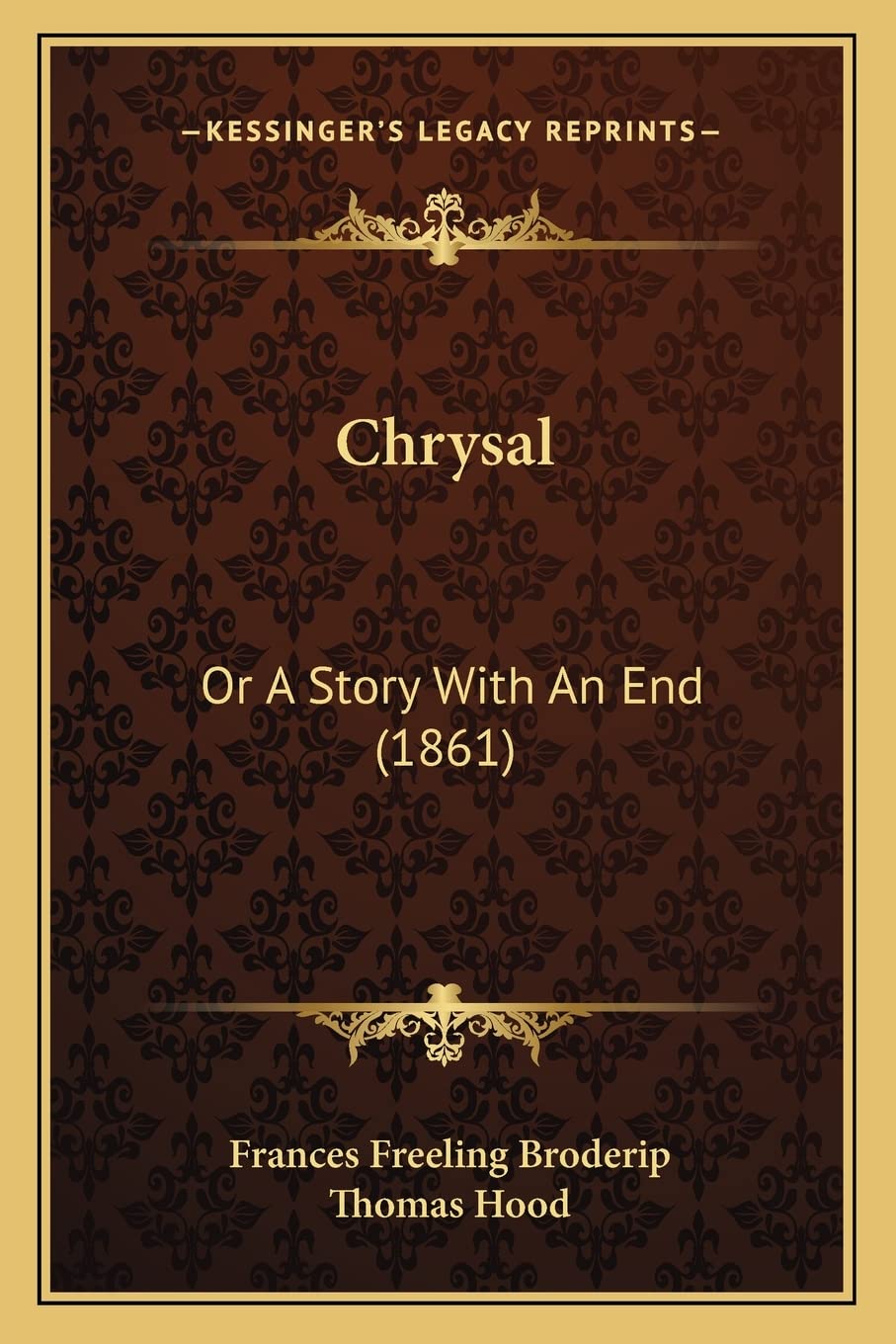 Chrysal: Or A Story With An End (1861) Contemporary literature