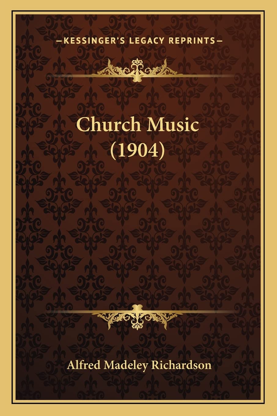 Church Music (1904) Contemporary literature