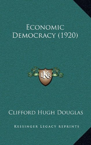 Product Image: Economic Democracy (1920)