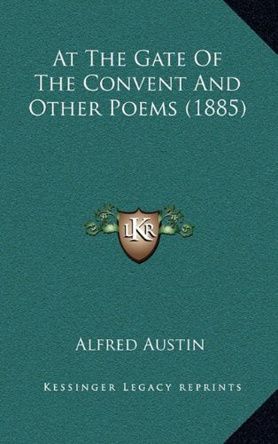 At The Gate Of The Convent And Other Poems (1885) Contemporary literature