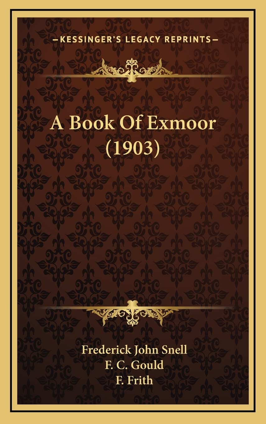A Book Of Exmoor (1903) Contemporary literature