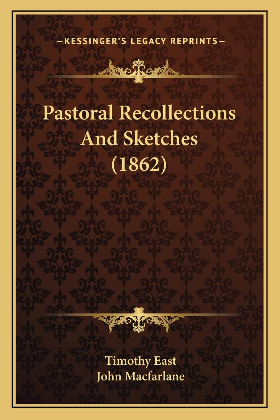 Pastoral Recollections And Sketches (1862) Contemporary literature