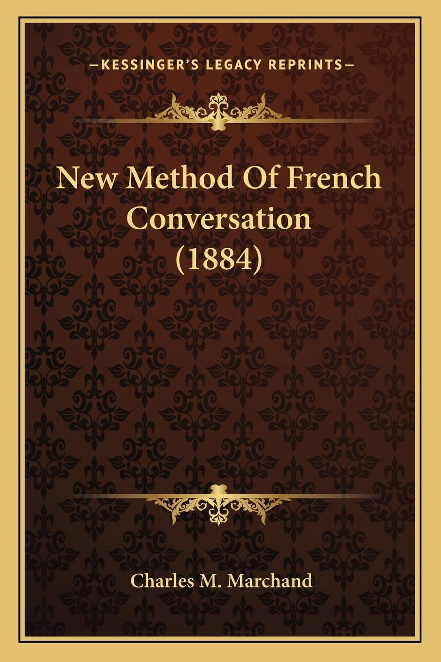 New Method Of French Conversation (1884) Social Sciences