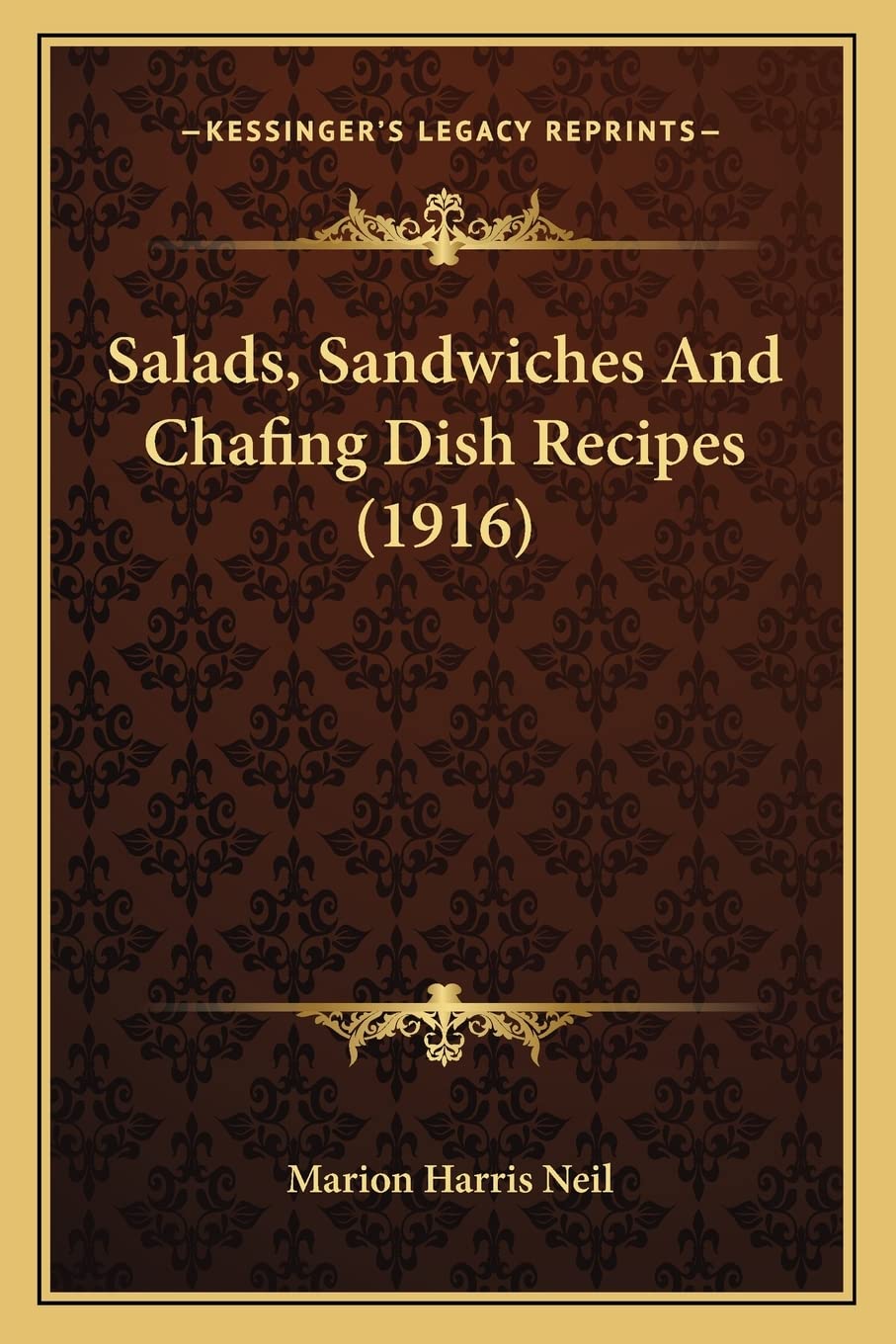 Salads, Sandwiches and Chafing Dish Recipes (1916) Law