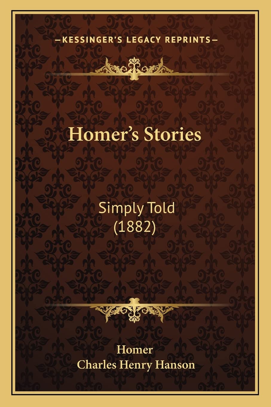 Homer's Stories: Simply Told (1882) International