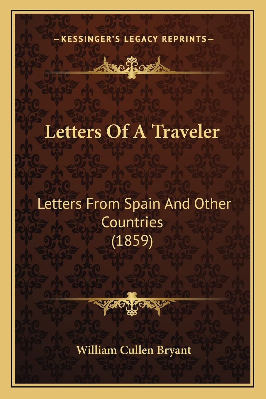 Letters Of A Traveler: Letters From Spain And Other Countries (1859) Law
