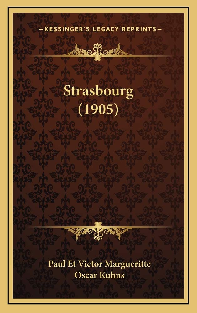 Strasbourg (1905) Law