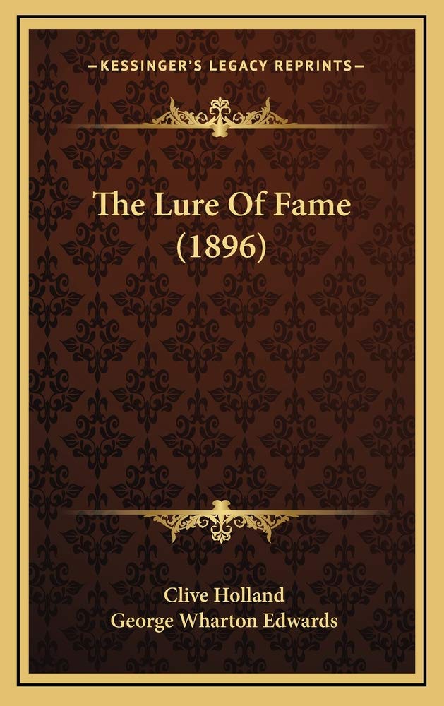 The Lure Of Fame (1896) Contemporary literature