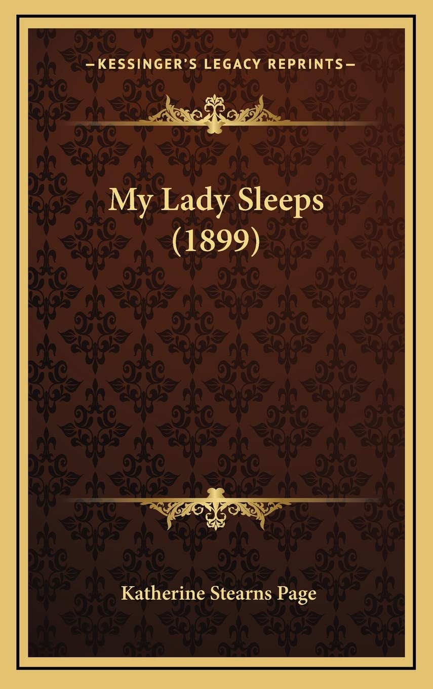 My Lady Sleeps (1899) Contemporary literature