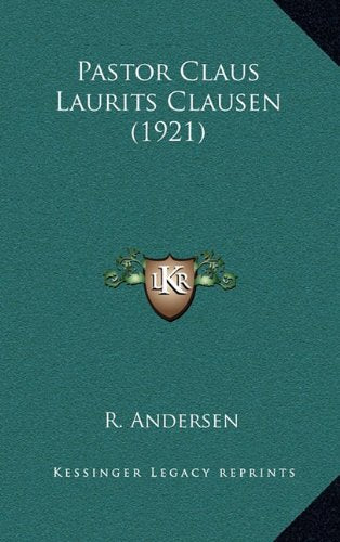 Pastor Claus Laurits Clausen (1921) Contemporary literature