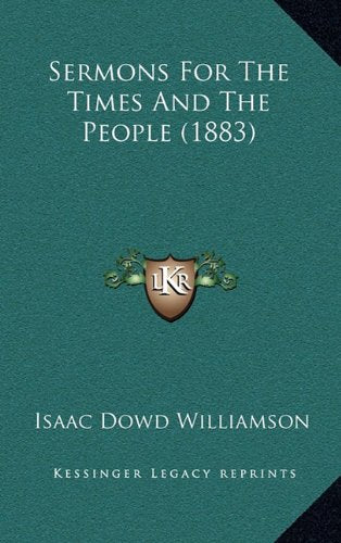 Sermons For The Times And The People (1883) Contemporary literature