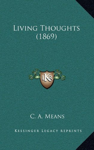 Product Image: Living Thoughts (1869)