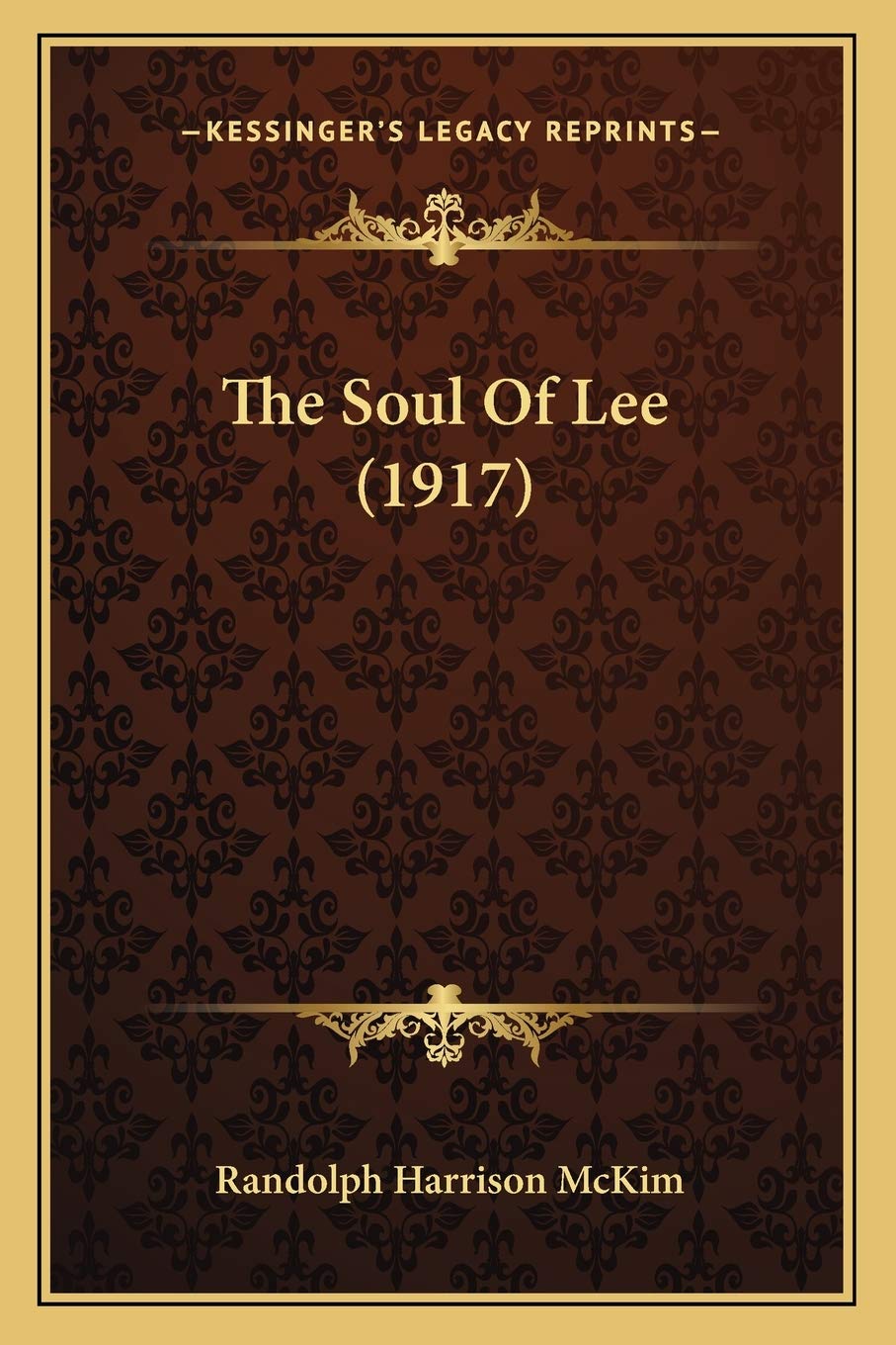 The Soul Of Lee (1917) Philosophy