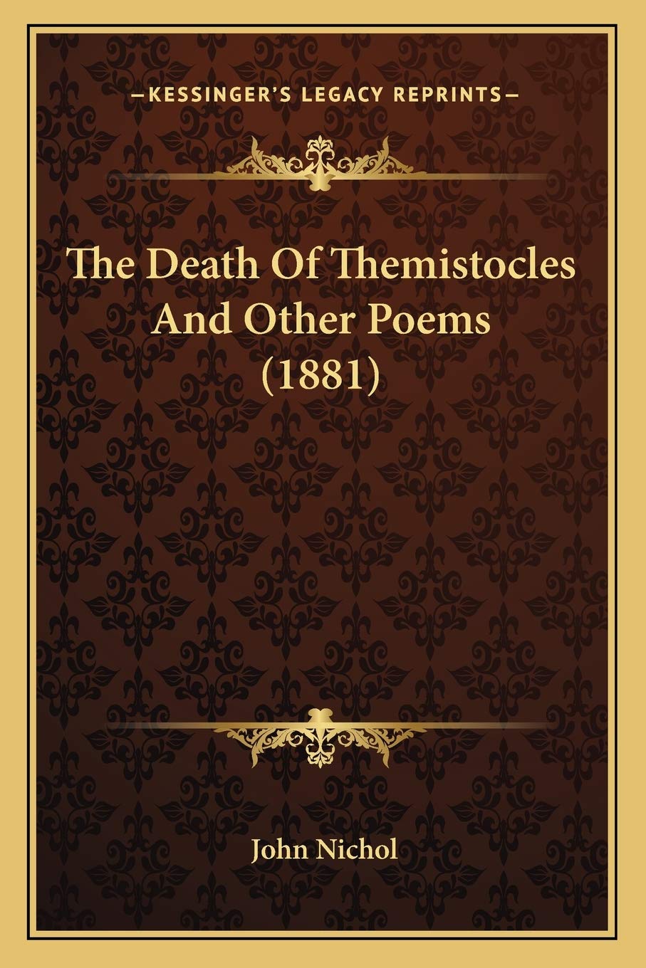 The Death Of Themistocles And Other Poems (1881) Poetry