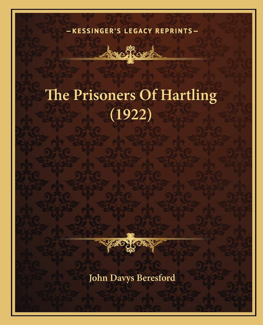 The Prisoners Of Hartling (1922) Social Sciences