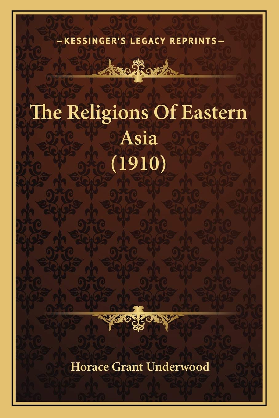 The Religions Of Eastern Asia (1910) Philosophy
