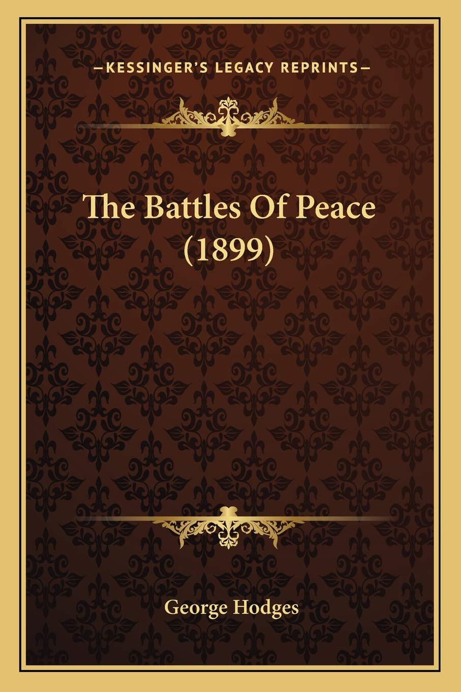 The Battles Of Peace (1899) Philosophy
