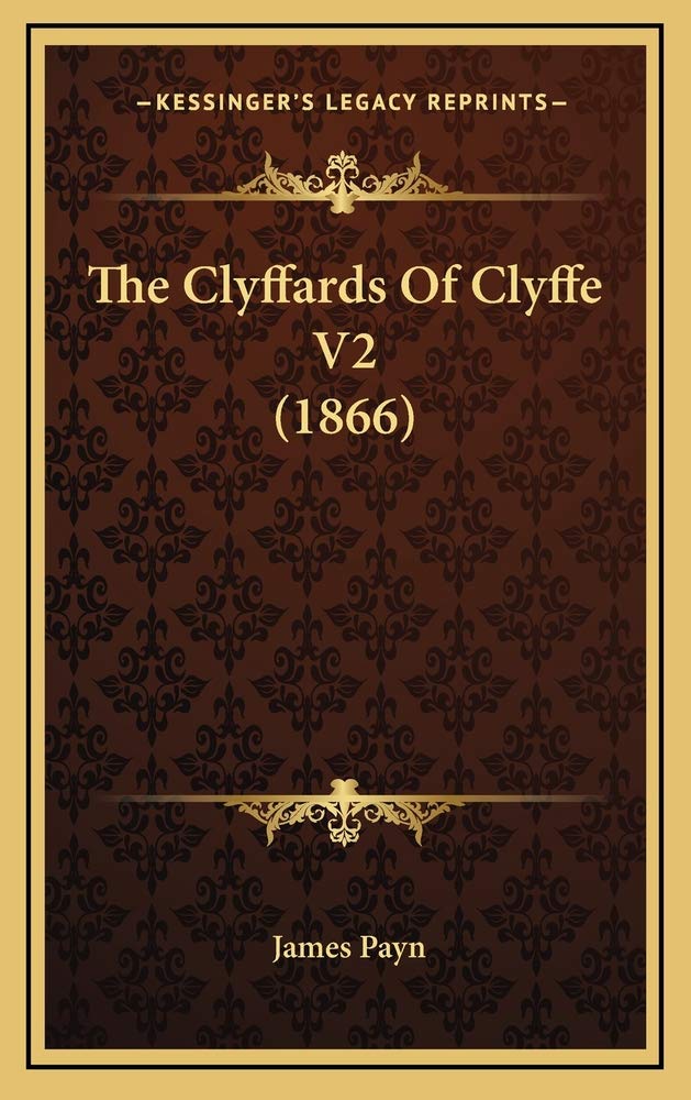The Clyffards Of Clyffe V2 (1866) Contemporary literature
