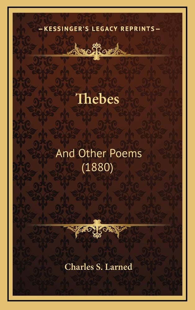 Thebes: And Other Poems (1880) Contemporary literature
