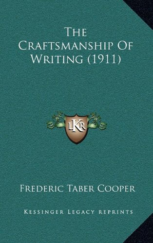 Product Image: The Craftsmanship Of Writing (1911)