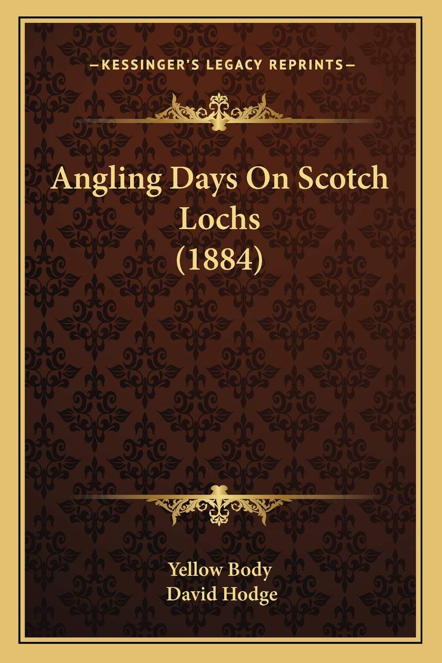 Angling Days On Scotch Lochs (1884) Contemporary literature