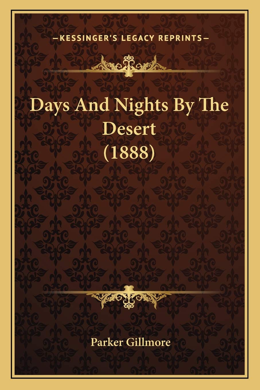 Days And Nights By The Desert (1888) Contemporary literature