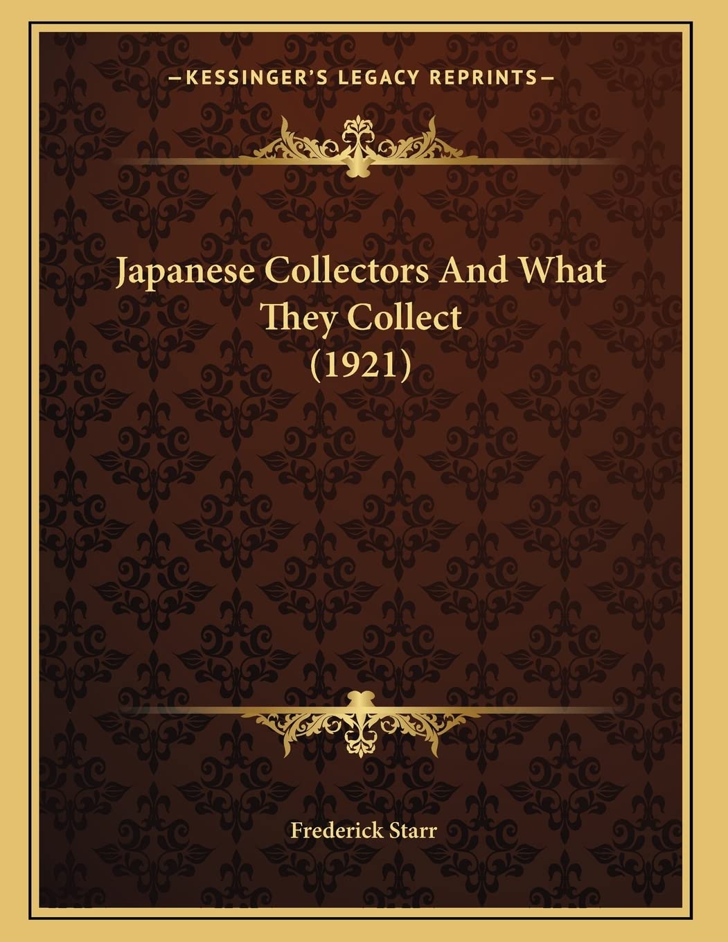 Japanese Collectors And What They Collect (1921) Poetry