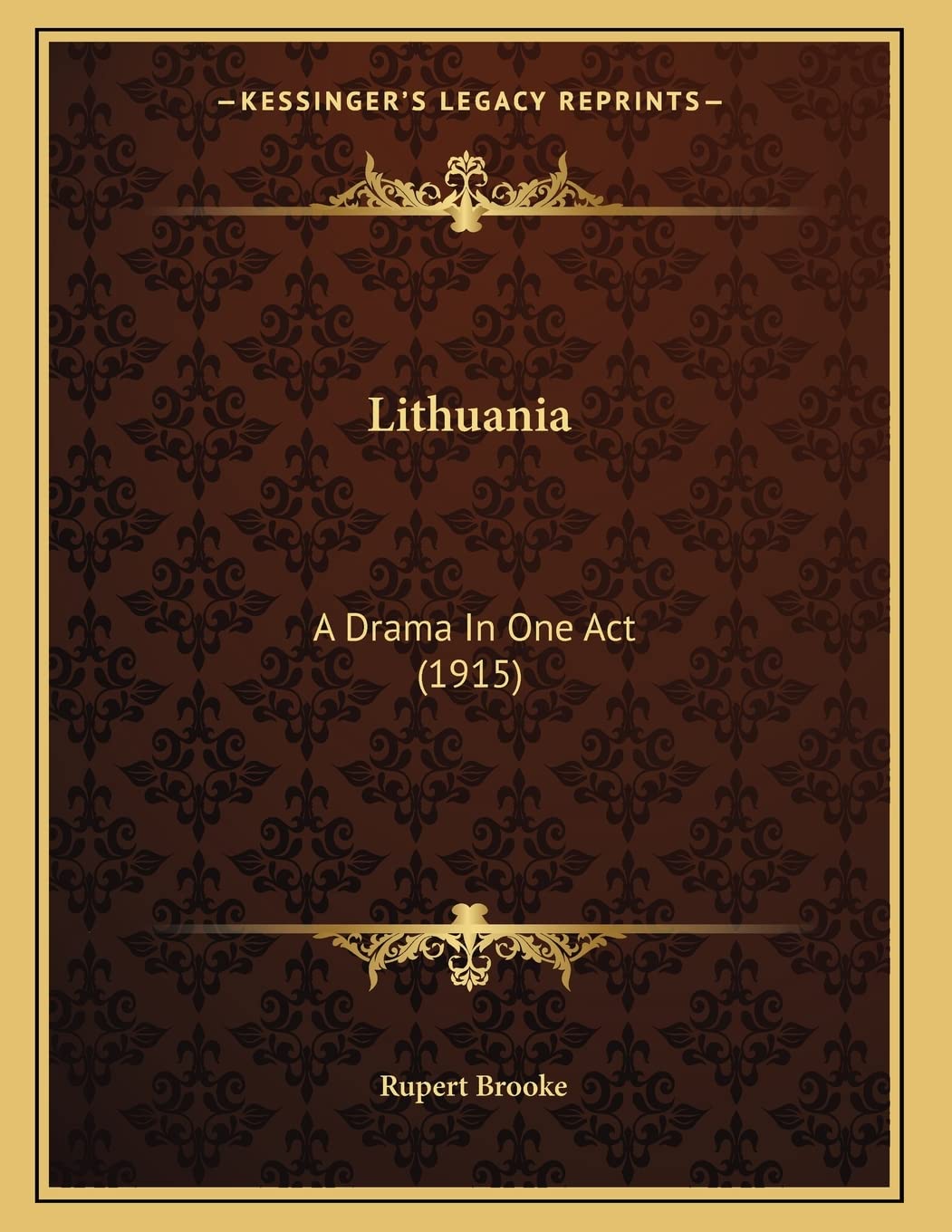 Lithuania: A Drama In One Act (1915) Drama
