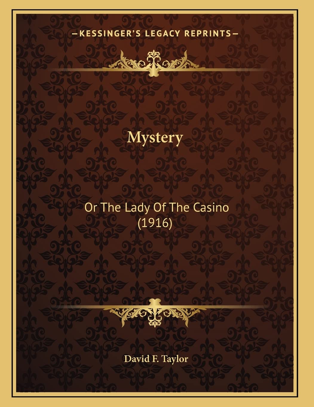 Mystery: Or The Lady Of The Casino (1916) Action & Adventure