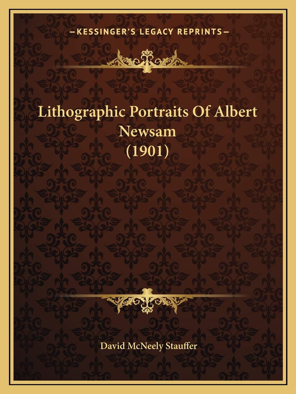 Lithographic Portraits Of Albert Newsam (1901) Media & Communication