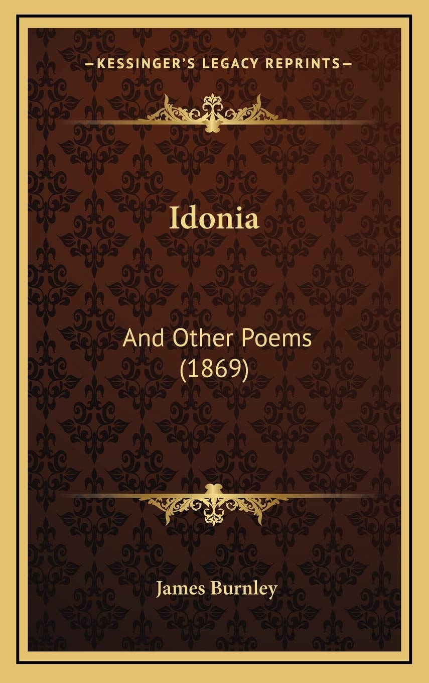 Idonia: And Other Poems (1869) Poetry