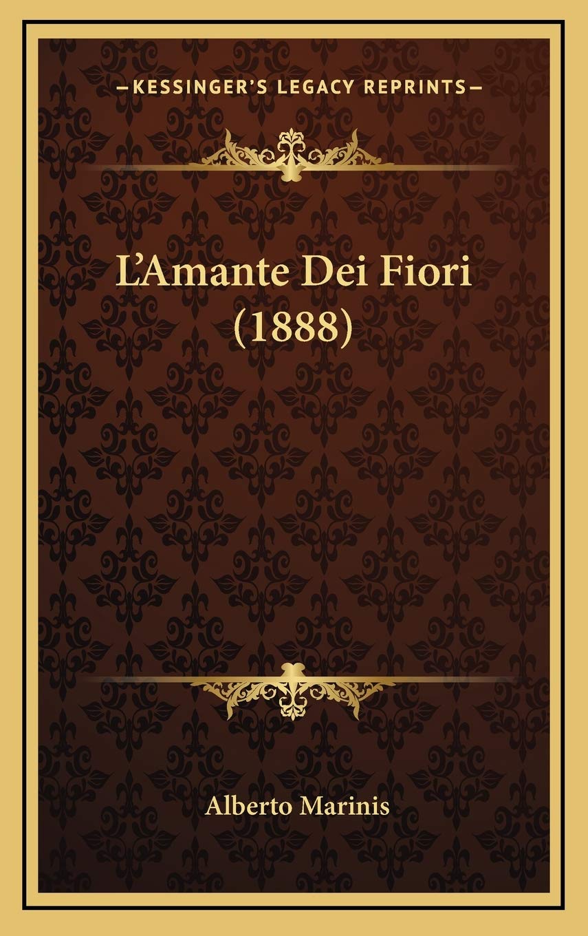 L'Amante Dei Fiori (1888) Contemporary literature