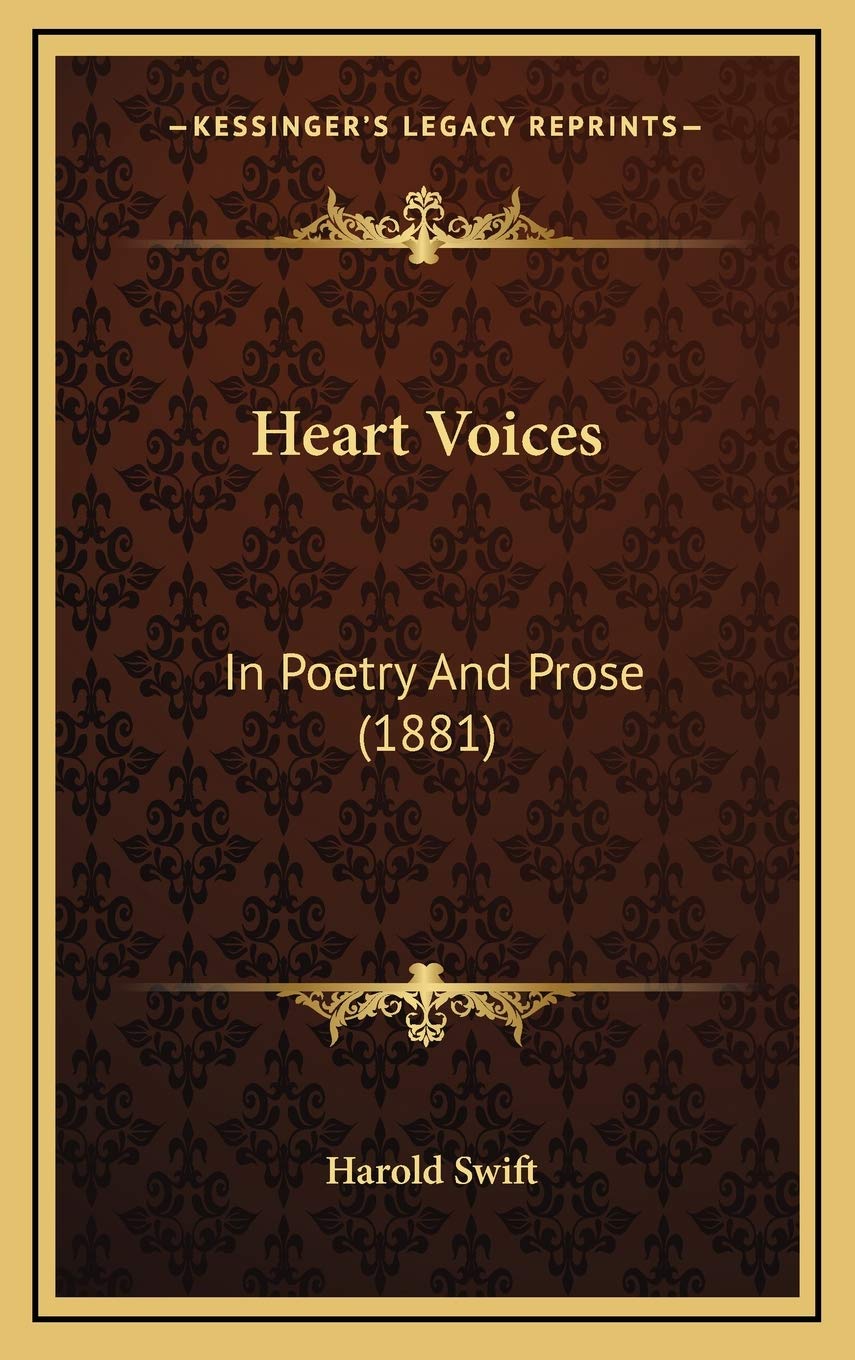 Heart Voices: In Poetry And Prose (1881) Poetry