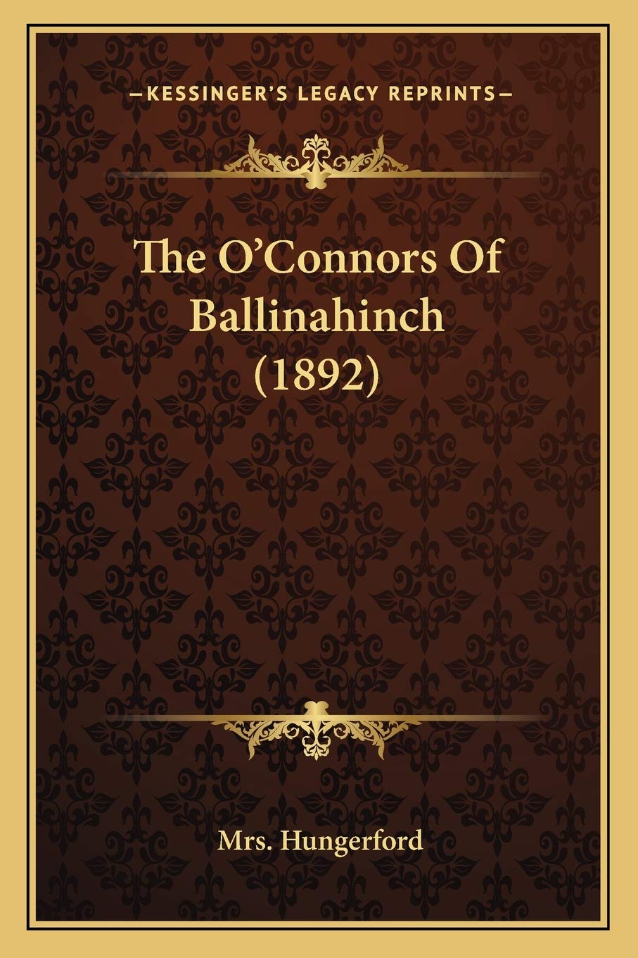 The O'Connors Of Ballinahinch (1892) Contemporary literature
