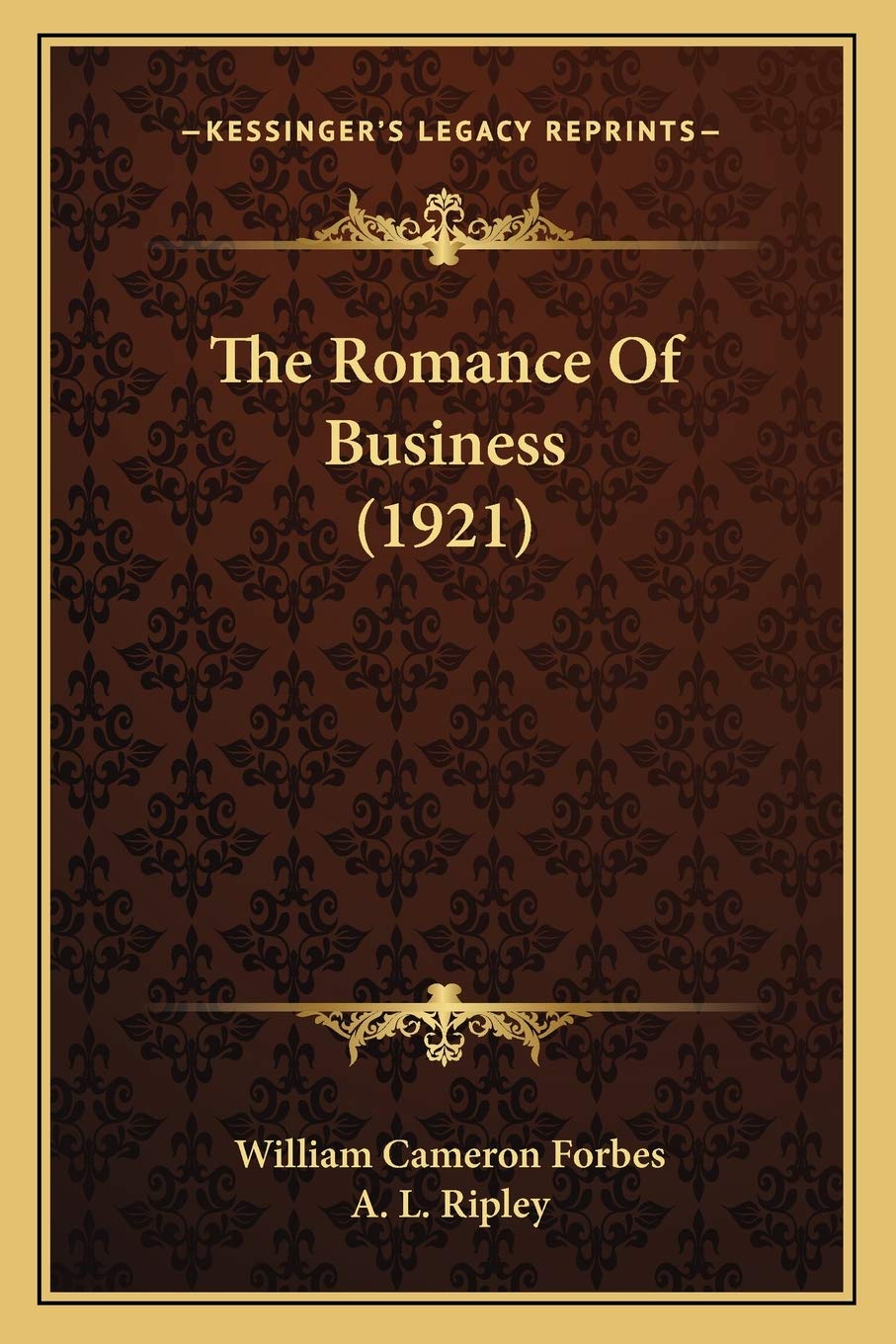 The Romance Of Business (1921) Contemporary literature