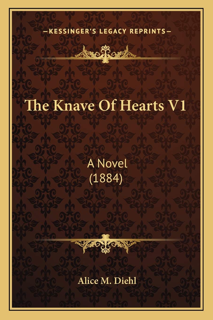 The Knave Of Hearts V1: A Novel (1884) Contemporary literature