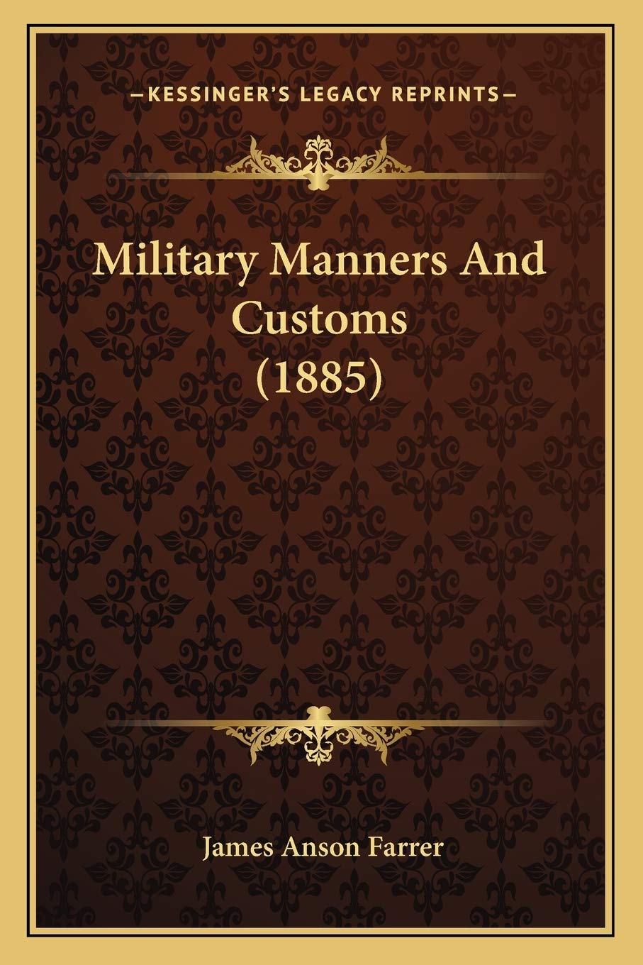 Military Manners And Customs (1885) Philosophy