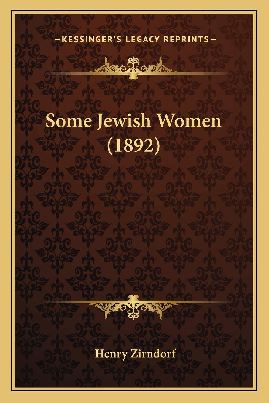 Some Jewish Women (1892) Social Sciences