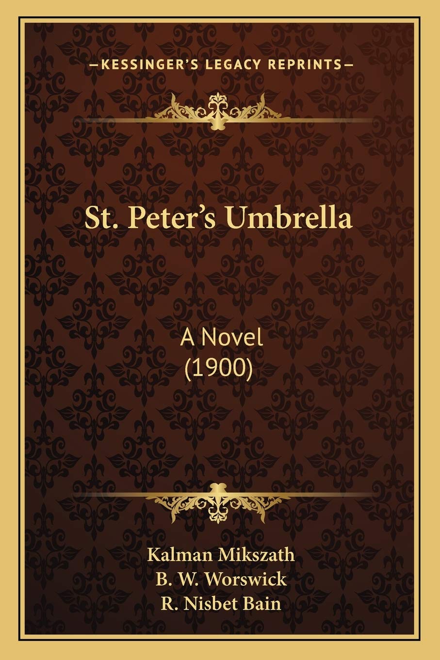 St. Peter's Umbrella: A Novel (1900) Contemporary literature