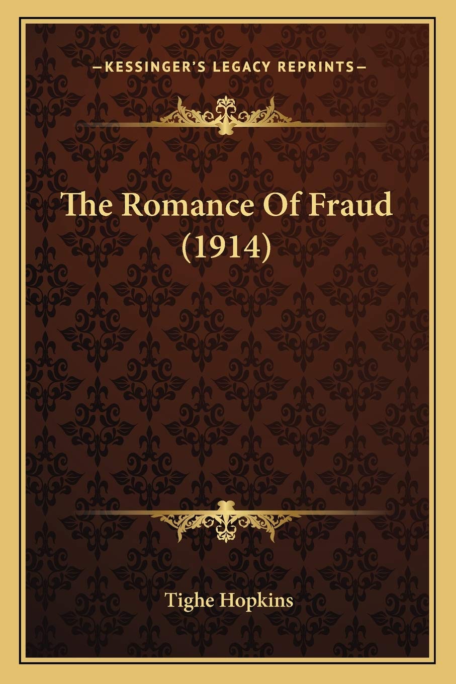 The Romance Of Fraud (1914) Contemporary literature