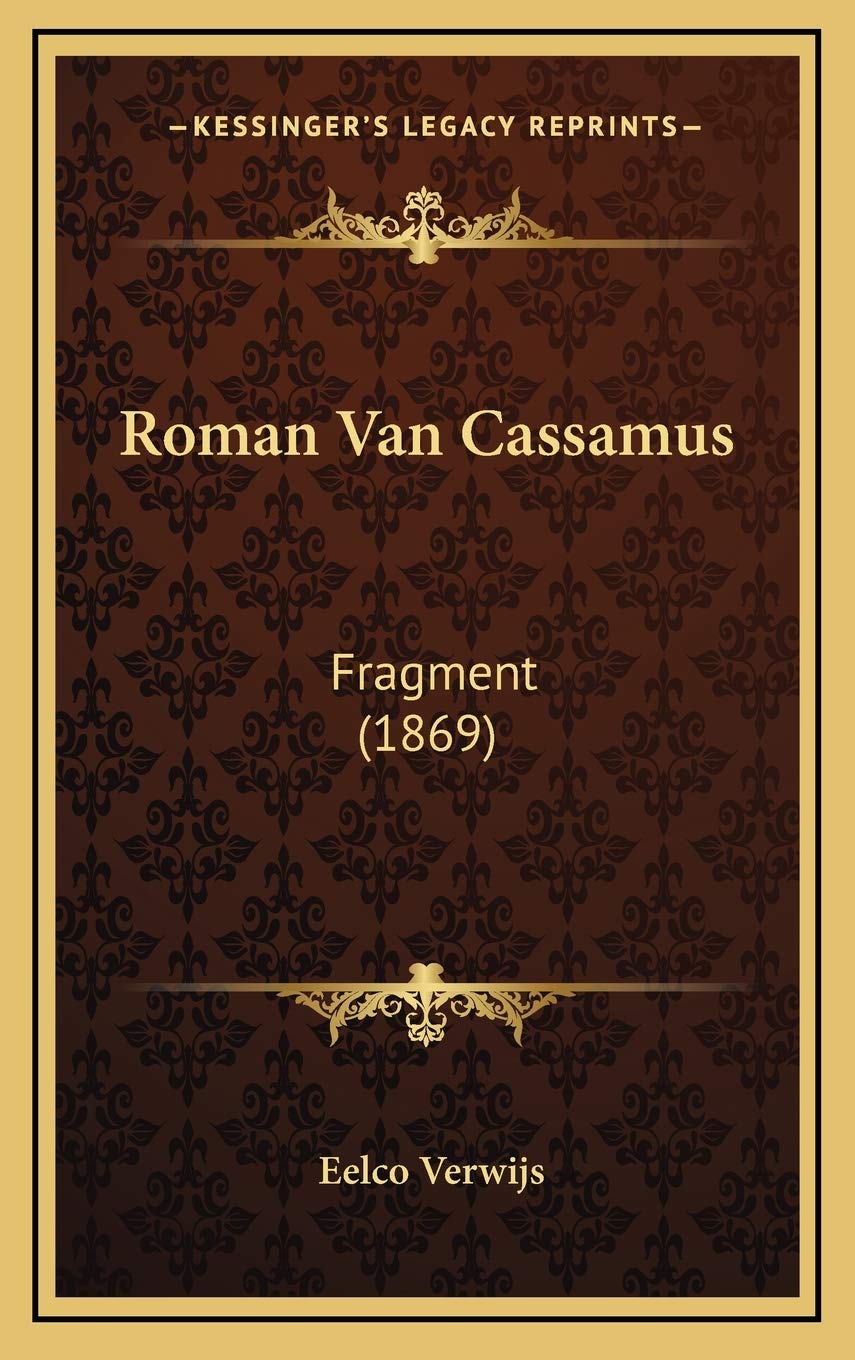 Roman Van Cassamus: Fragment (1869) Contemporary literature