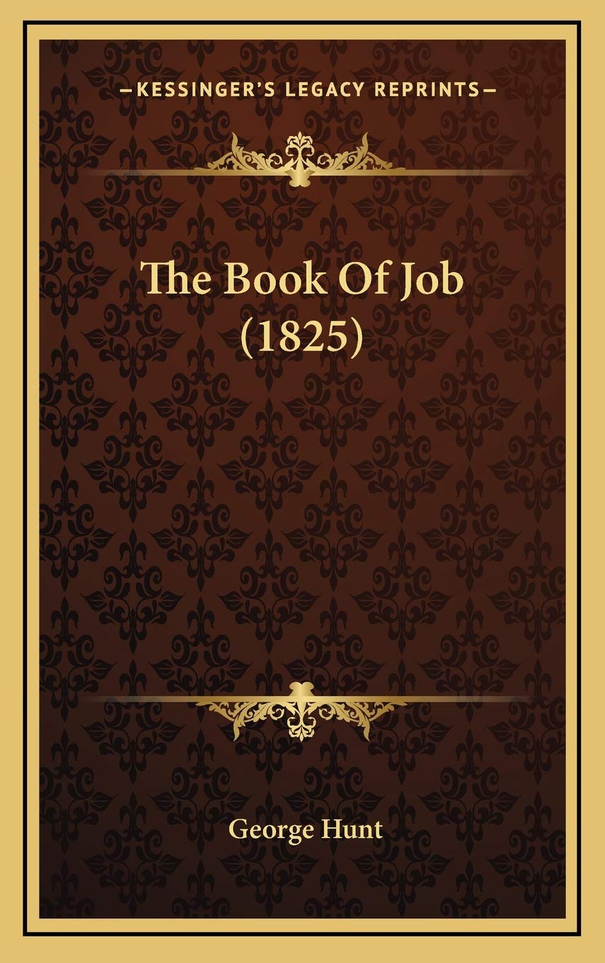 The Book Of Job (1825) Philosophy